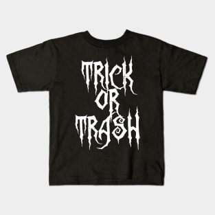 Trick or Trash Kids T-Shirt